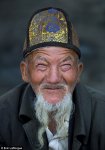 The beautiful old Chinese man keeping Sunnah of beard
